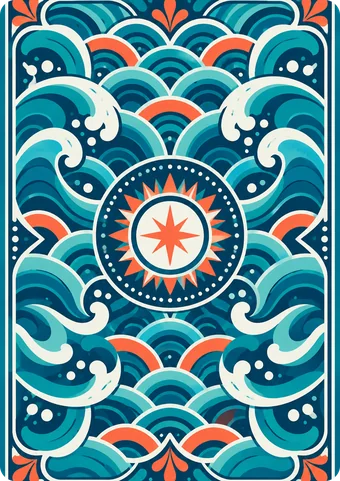 Ocean card back