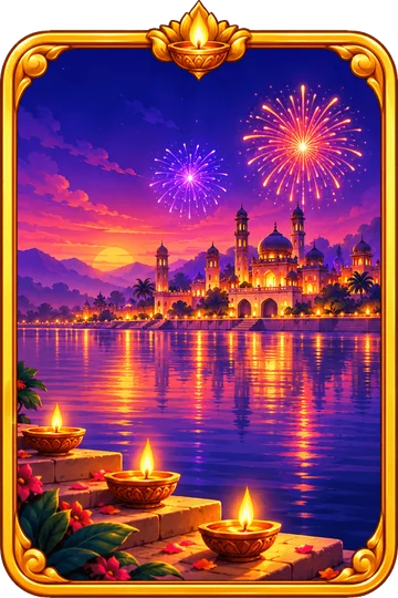 Diwali card skin